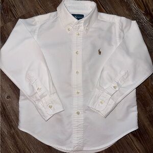 Ralph Lauren white Button-Up Shirt size 4